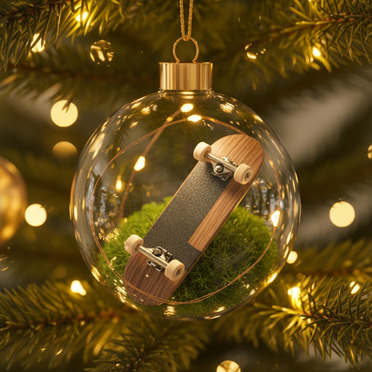 Skating Holiday Ornament