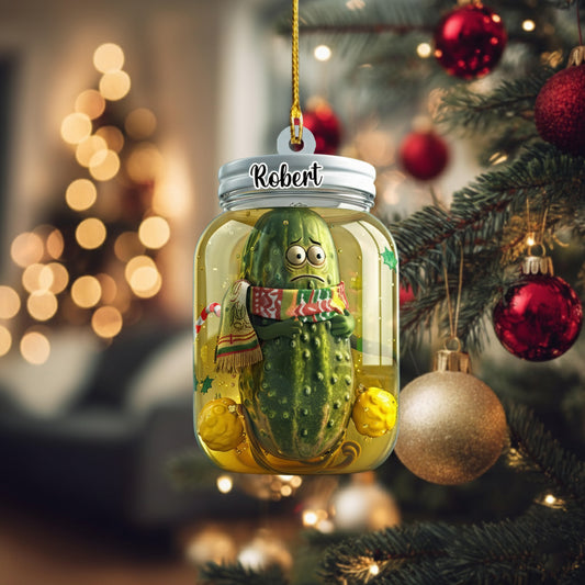 🥔 Mashed Potatoes Ornament – Personalized Comfort Food Christmas Decor
