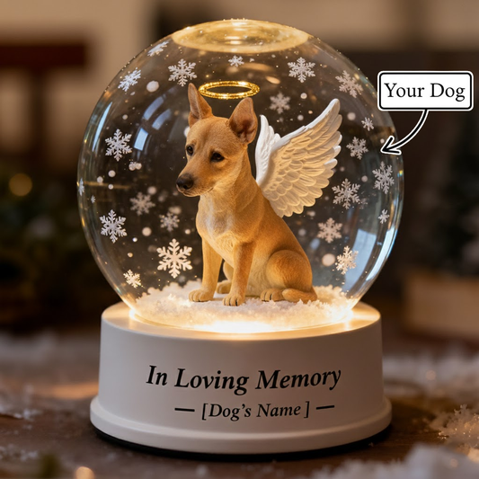 In Memory of MIC – Custom Dog Angel Acrylic Keepsake Gift