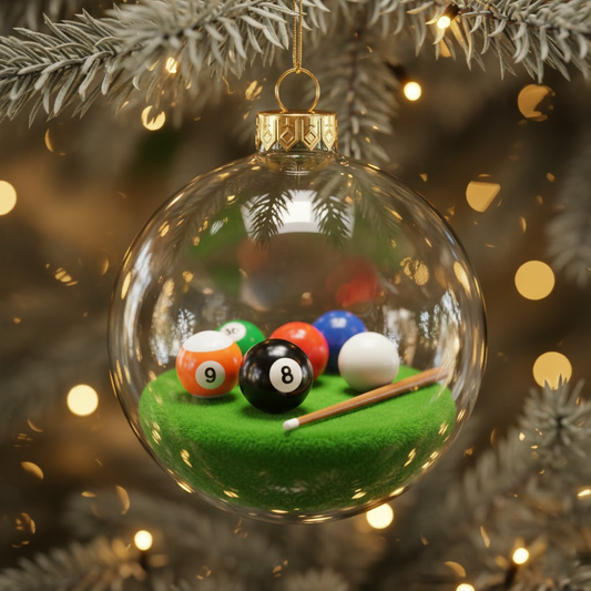 Billiard Holiday Ornament