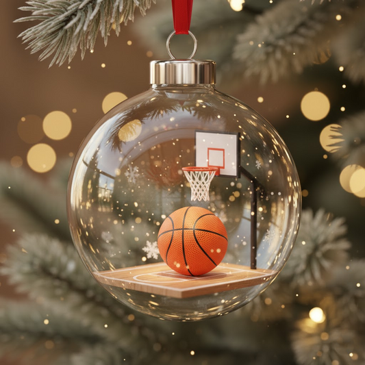 Basketball Holiday Ornament