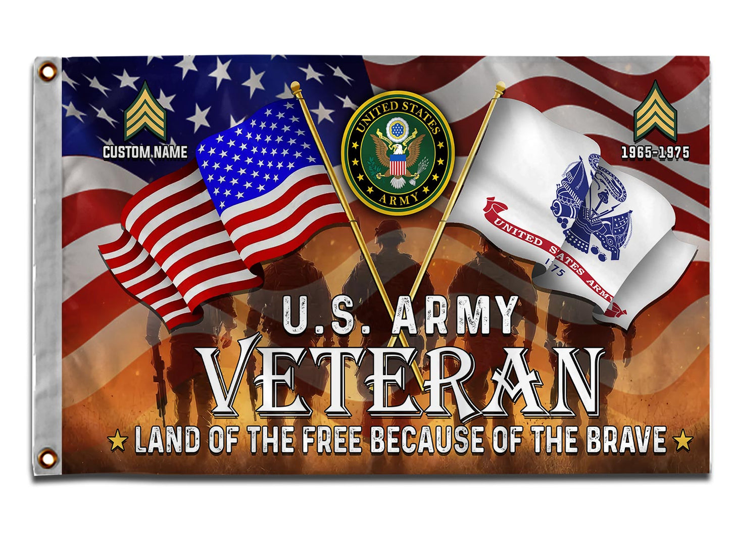 U.S. Army - Flying Flag