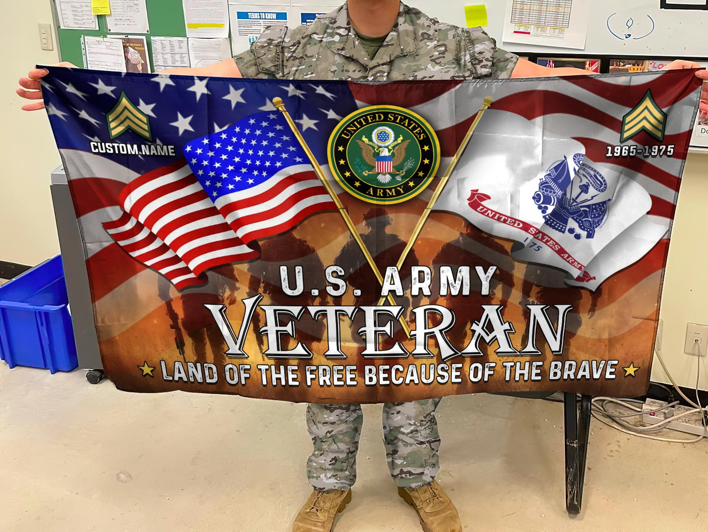 U.S. Army - Flying Flag