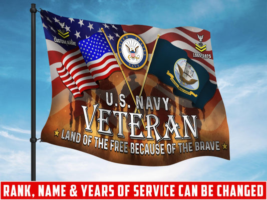 U.S. Navy - Flying Flag
