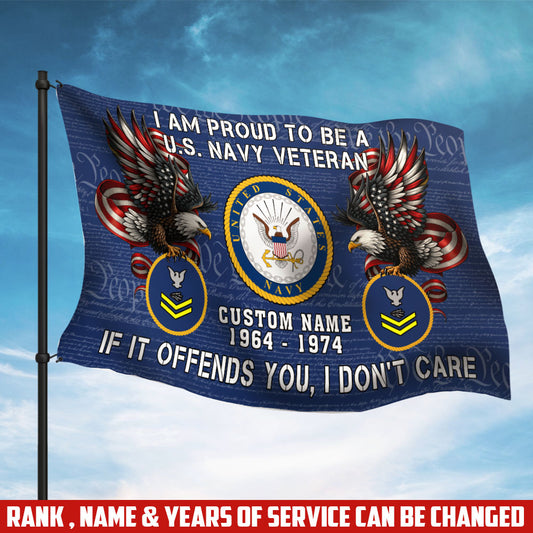 U.S. Navy - Flying Flag