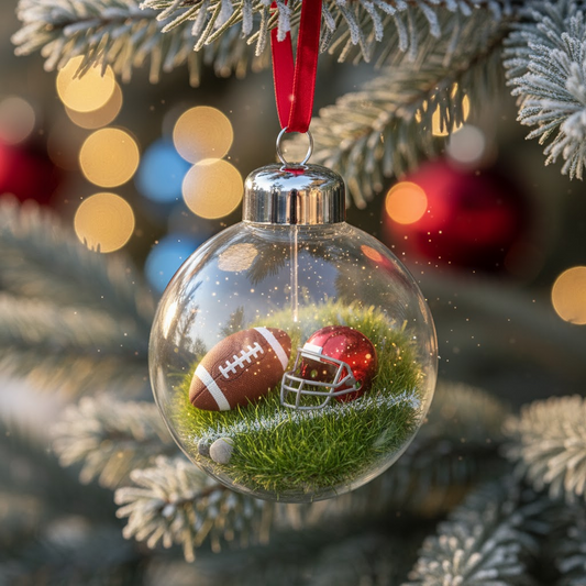 Football Holiday Ornament