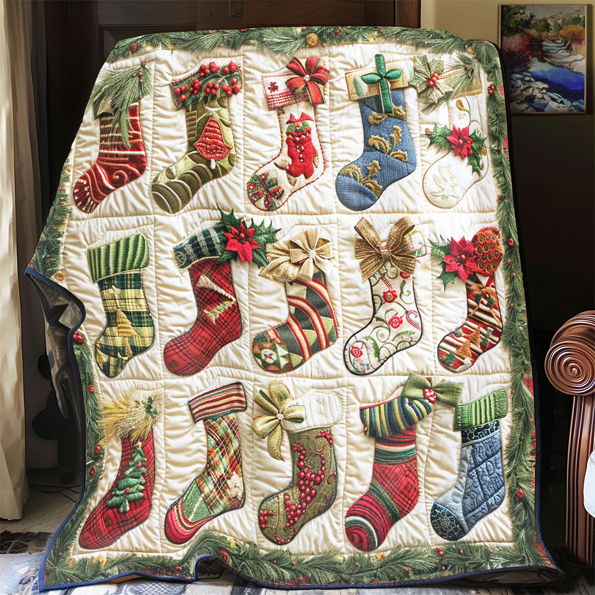 Christmas Stocking Quilt