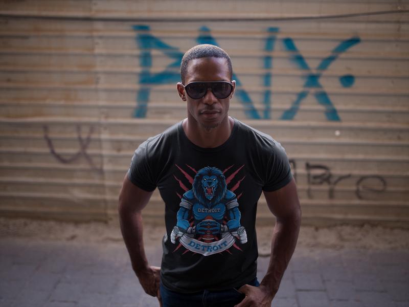 Detroit Football Men's T-Shirt