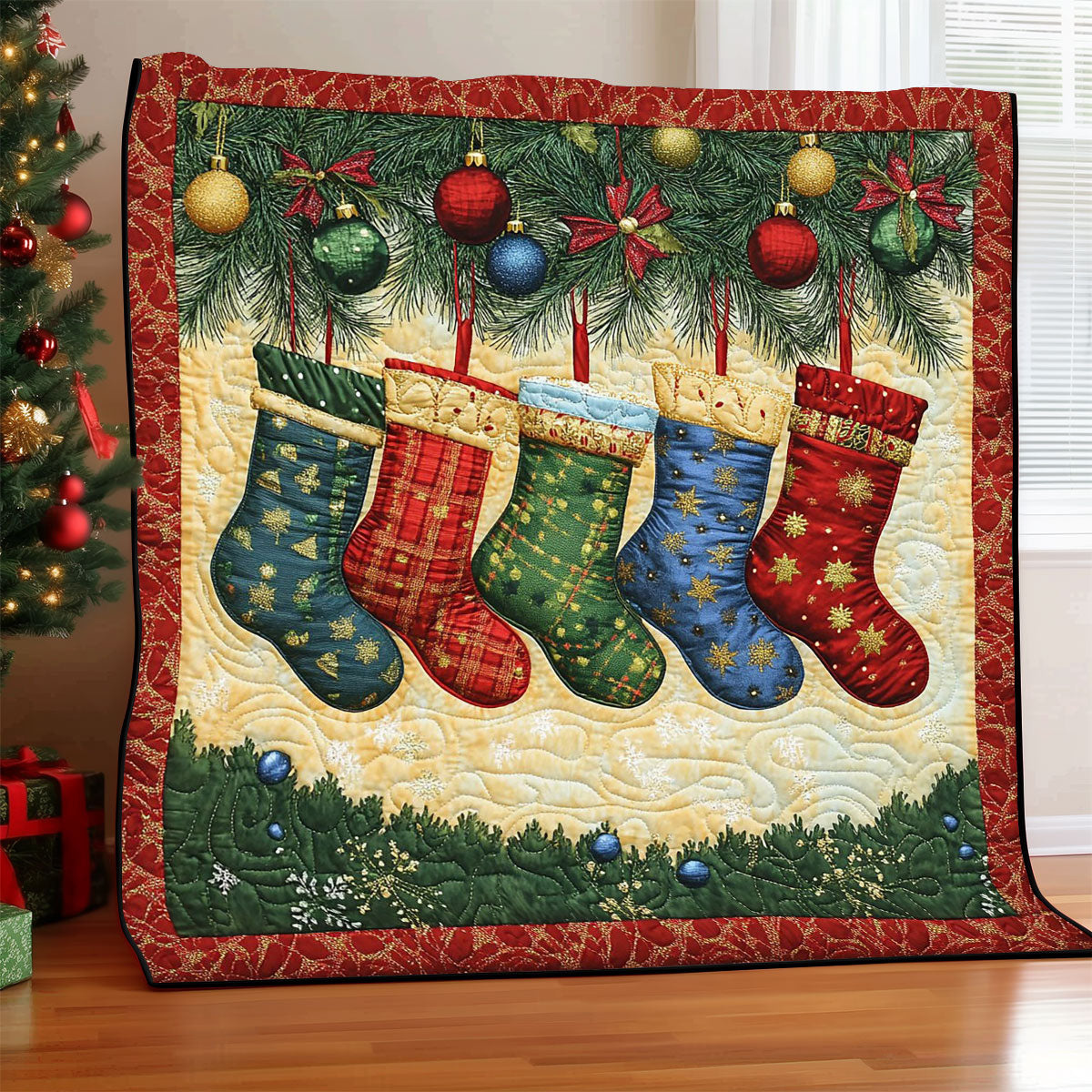 Holiday Stocking Quilt
