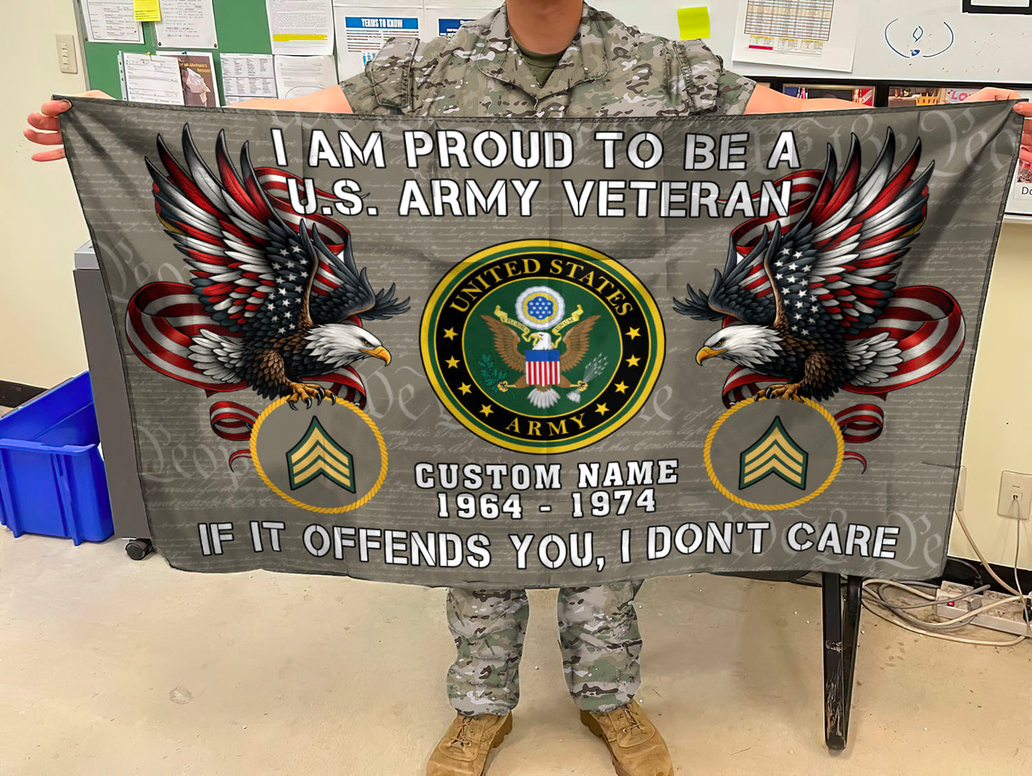 U.S. Army - Flying Flag