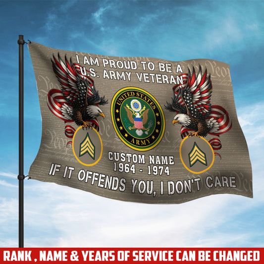 U.S. Army - Flying Flag