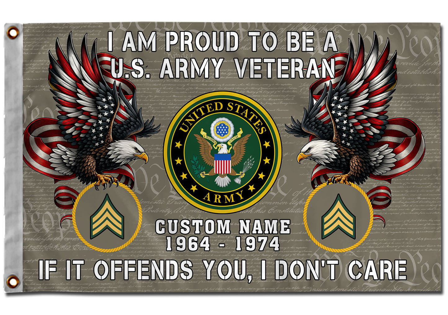 U.S. Army - Flying Flag