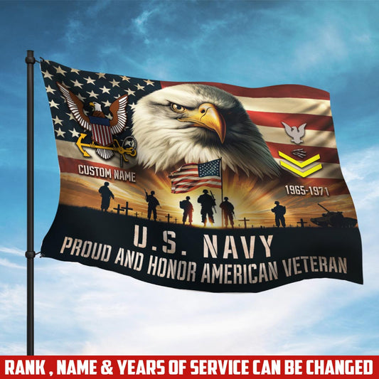 U.S. Navy - Flying Flag