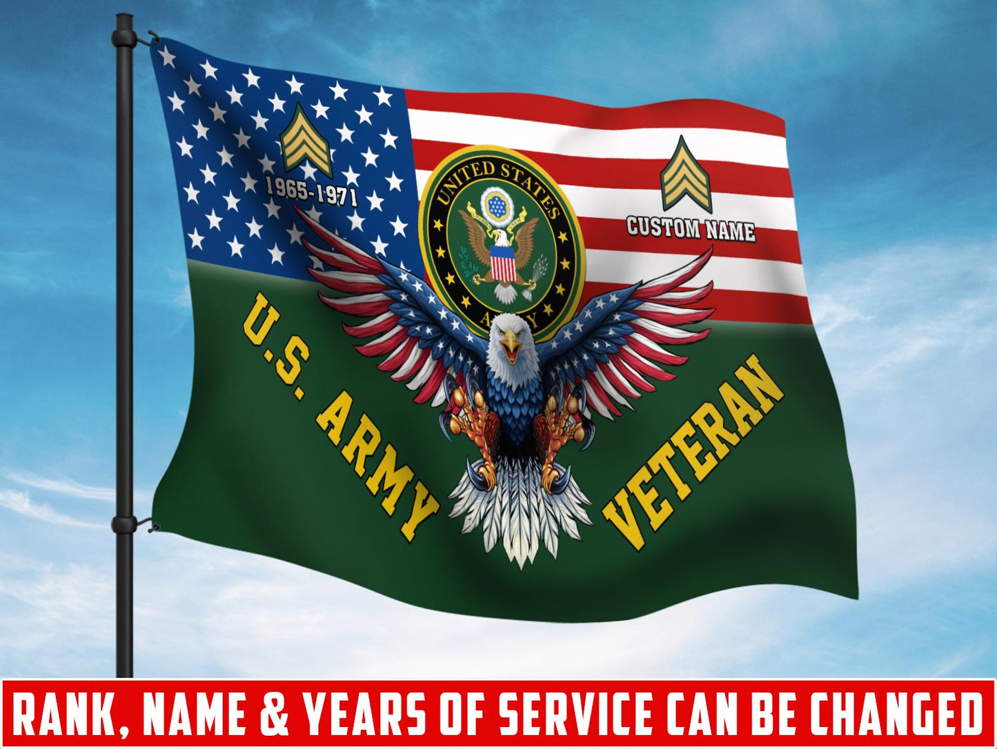 U.S. Army - Flying Flag