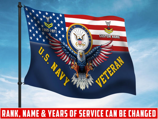 U.S. Navy - Flying Flag