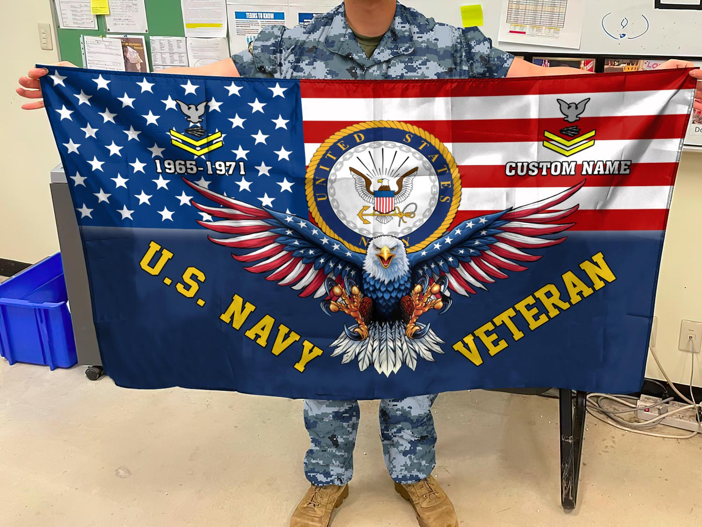 U.S. Navy - Flying Flag