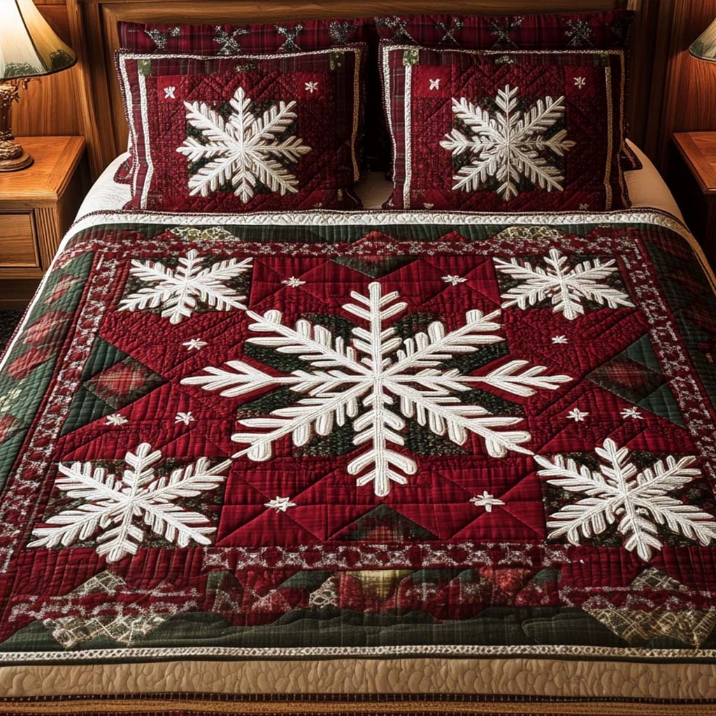 Alpine Charm 3-Piece Quilted Bedding Set