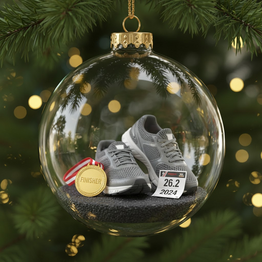 Running Holiday Ornament