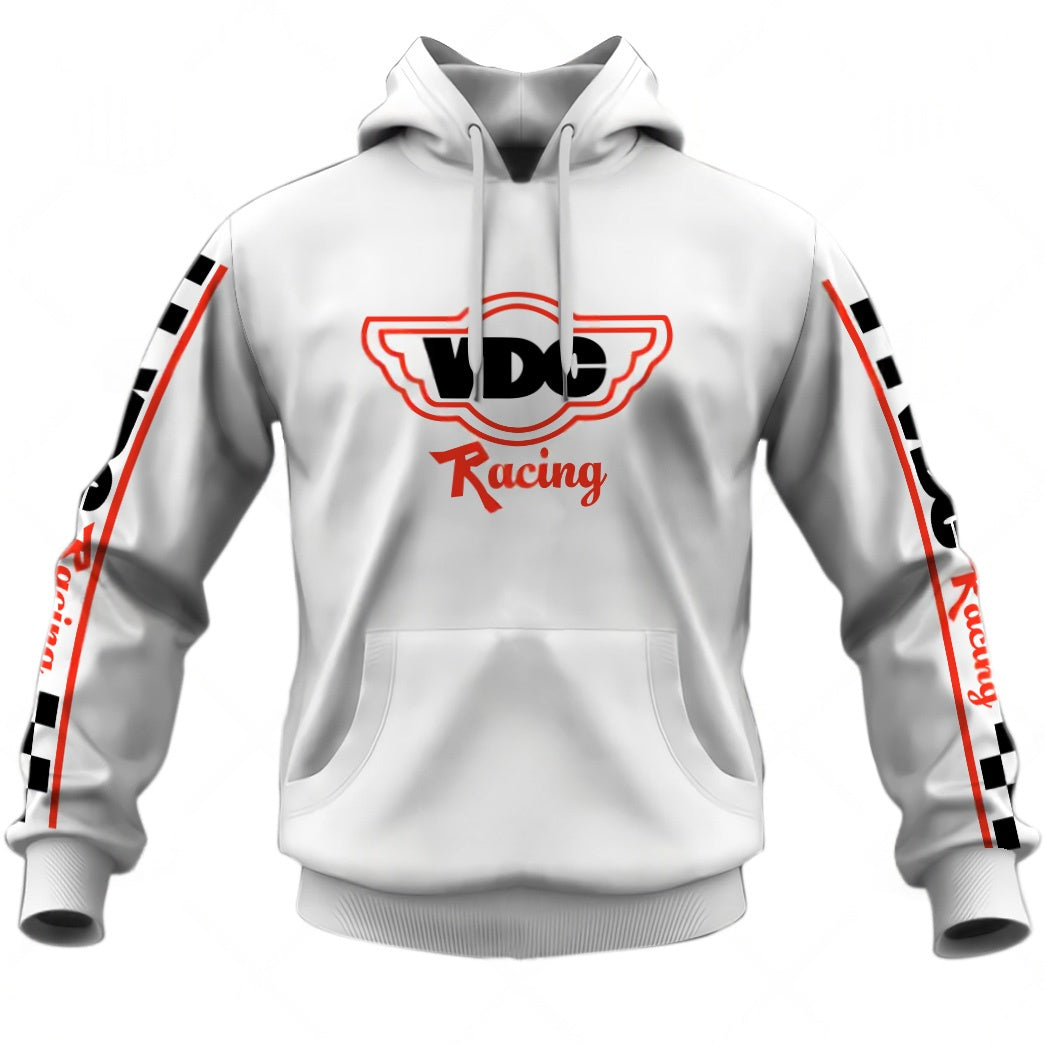 Personalize BMX VDC Racing Team Classic Vintage Retro White Jersey