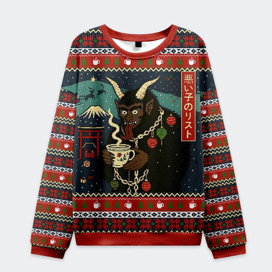 Naughty List Christmas Ugly Sweatshirt