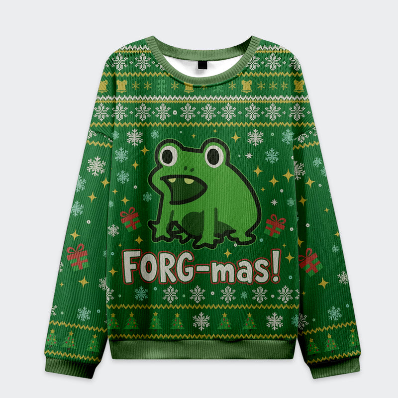 Funny Forg Japan Christmas Ugly Sweatshirt