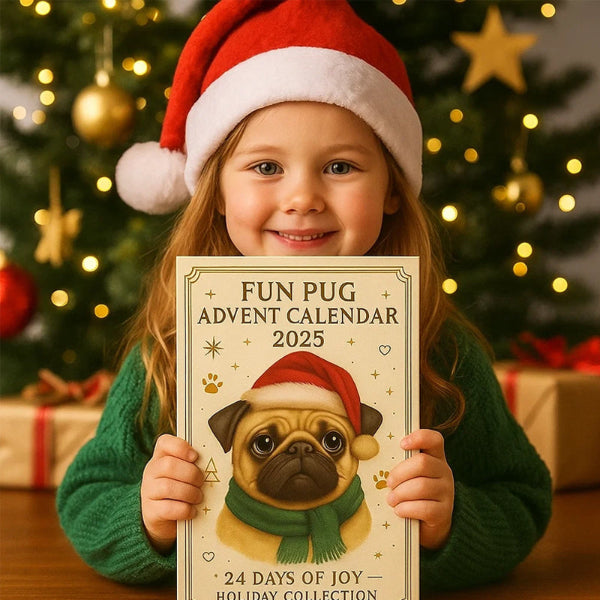 Funny Pug Advent Calendar 2025