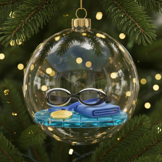 Swimming Holiday Ornament