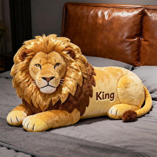 Personalized Lion King themed companion pillow