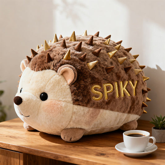 Personalized Hedgehog Pillow