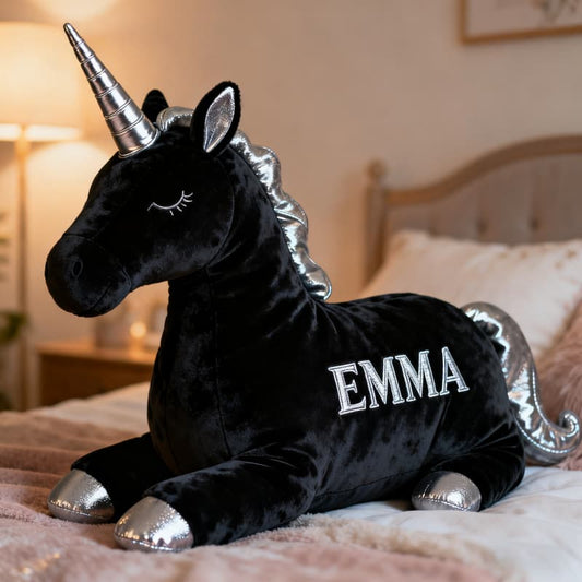 Personalized Unicorn Plush Pillow