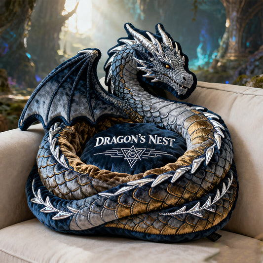 Personalized sky dragon's nest themed pillow