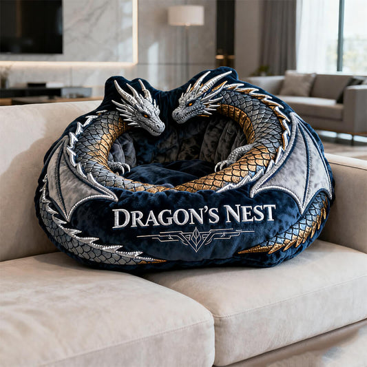 Personalized sky dragon's nest themed pillow