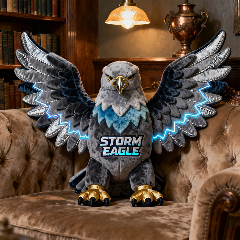Personalized eagle wings theme pillow