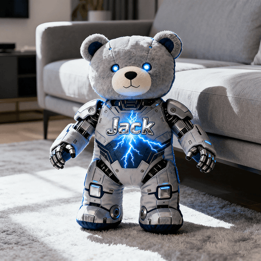 Personalized Mecha Bear Pillow