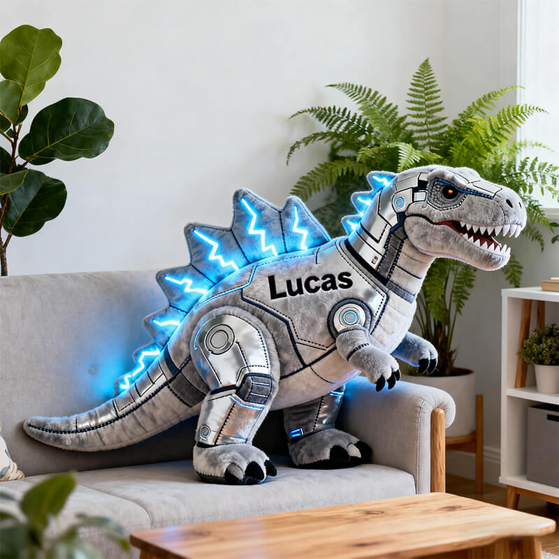 Personalized Mechanical Tyrannosaurus Rex Alien Pillow