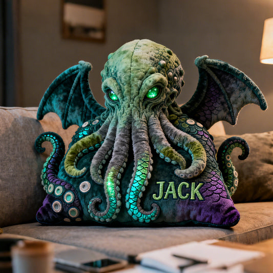 Personalized Cthulhu shape pillow