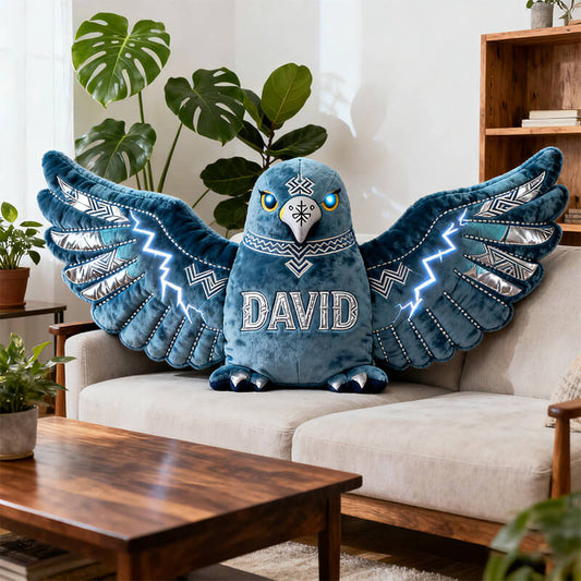 Personalized Thunderbird Shaped Pillow