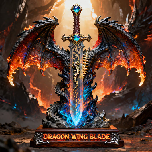 Personalized dragon wing blade themed