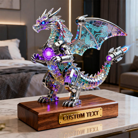 Personalized technology-themed dragon