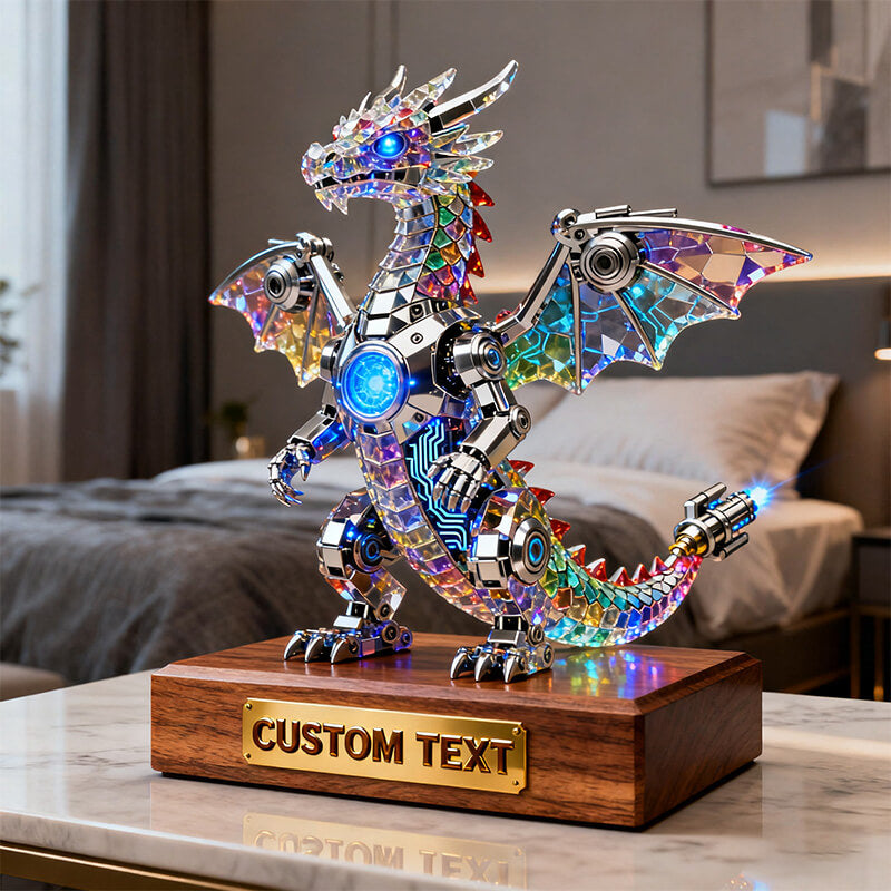 Personalized technology-themed dragon
