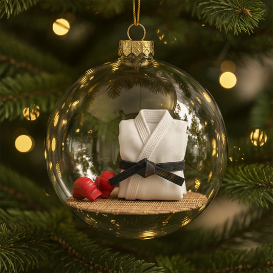 Karate Holiday Ornament