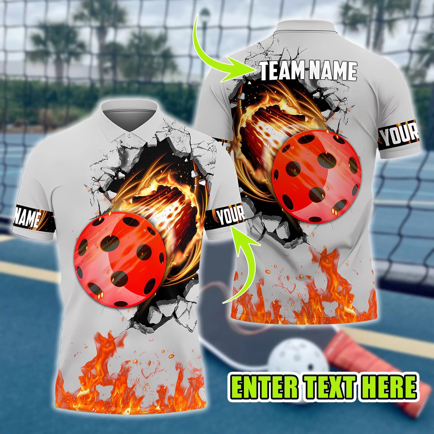1pc 2025 Pickleball Polo Shirts For Unisex Custom Name Pickleball Shirts Sports Players League Team Short Sleeve Tee POLO Shirt