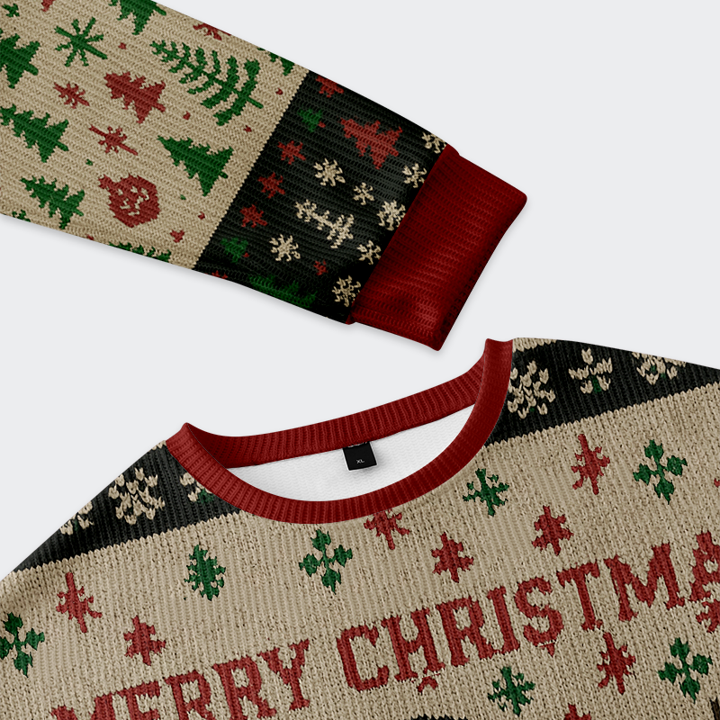 Krampus:The Price Of Cheer Is Paid In Fear Christmas Ugly Sweatshirt