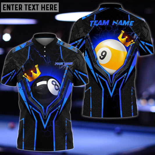Billiards King 8-Ball & 9-Ball Personalized Name Shirt