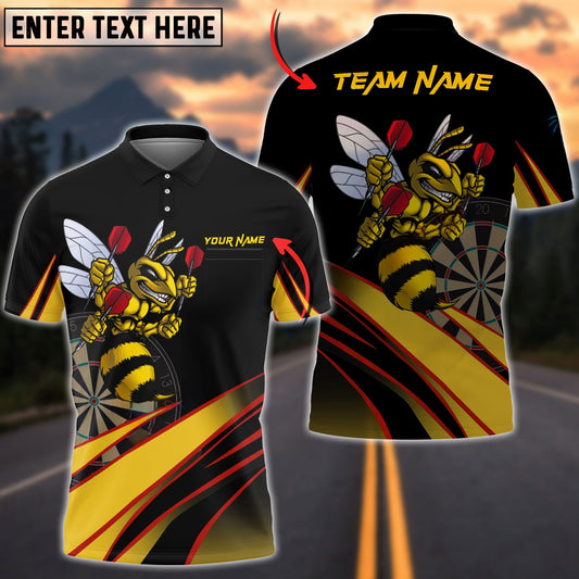 Darts Bee Personalized Name, Team Name Shirt
