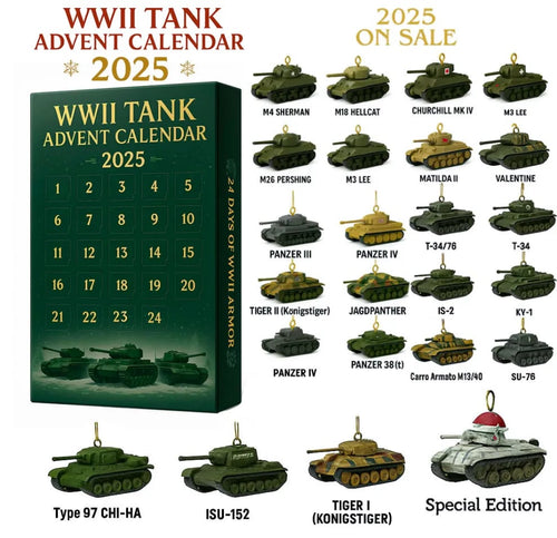 World War II Tank Advent Calendar 2025