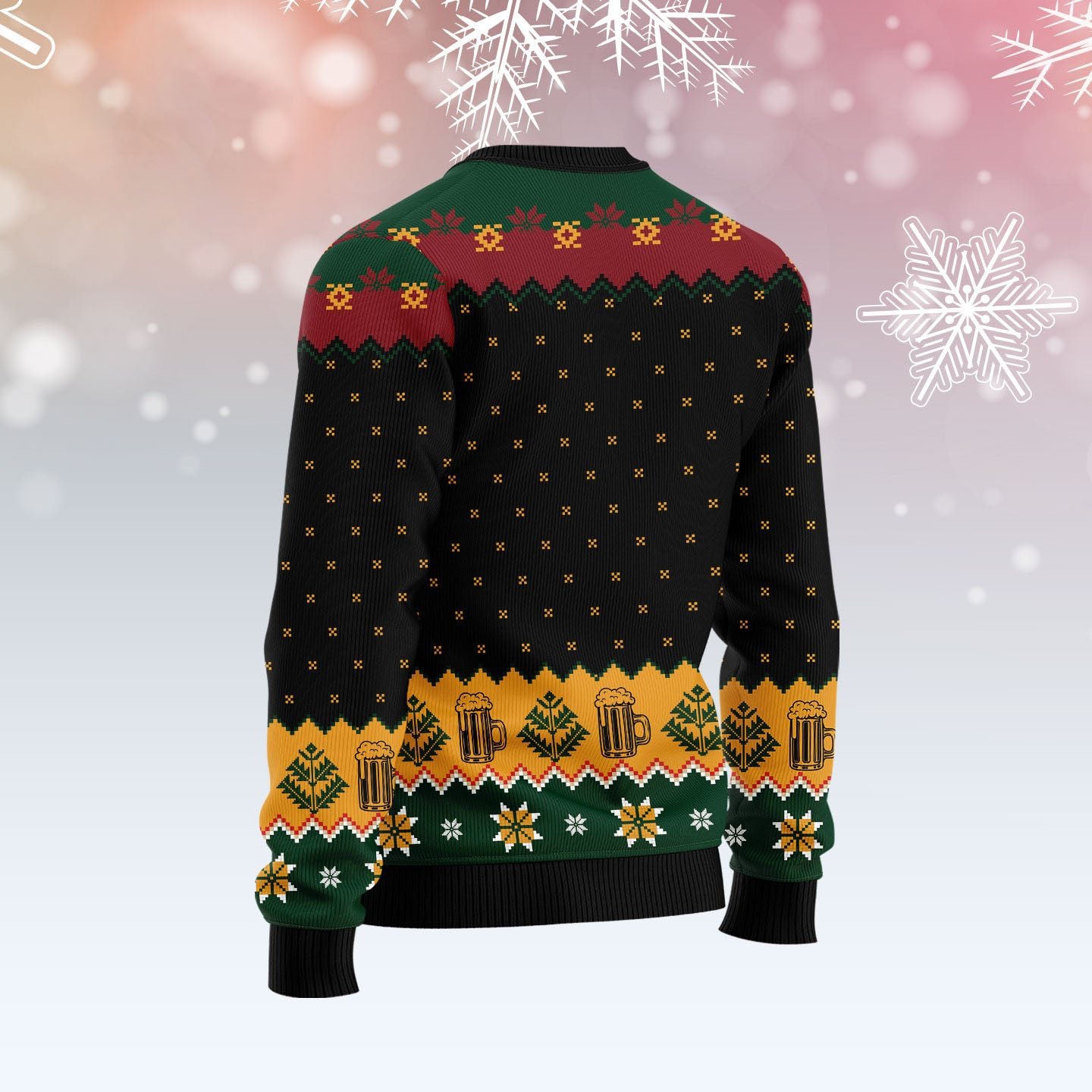 The Beer Lover Elf Ugly Christmas Sweater