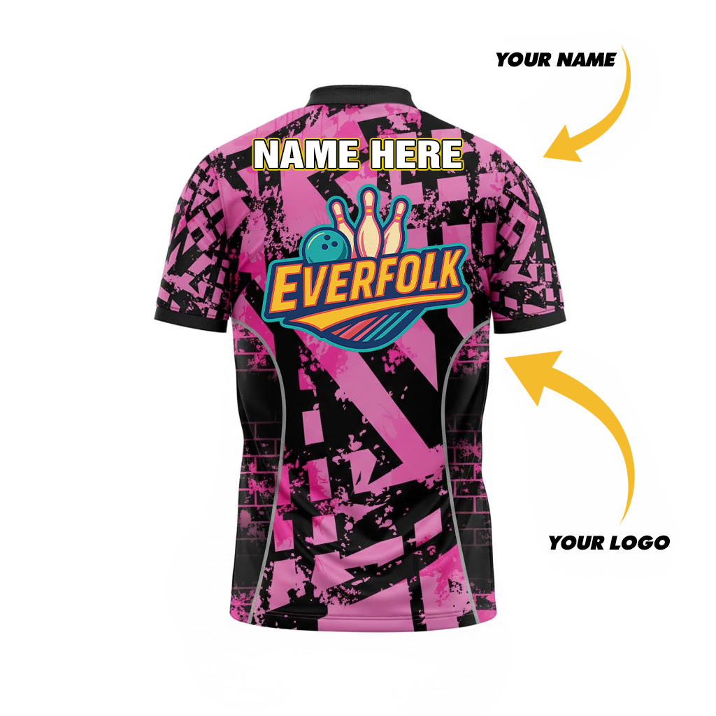 Custom Logo And Name Breast Cancer Jersey