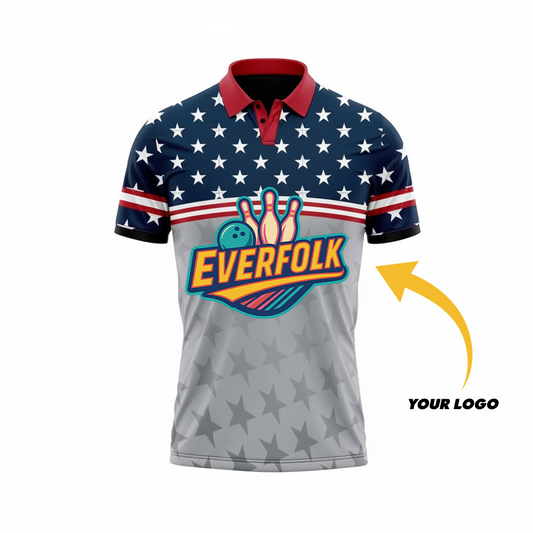 Custom Logo And Name Flag Jersey