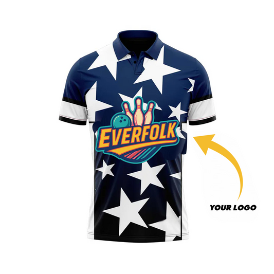 Custom Logo And Name Stars Jersey